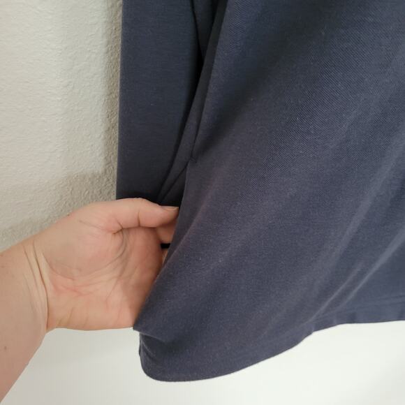 Travis Mathew Men's Blue 1/4 Zip Pullover Active Golf Jacket w/ Pockets Size L - Picture 3 of 7